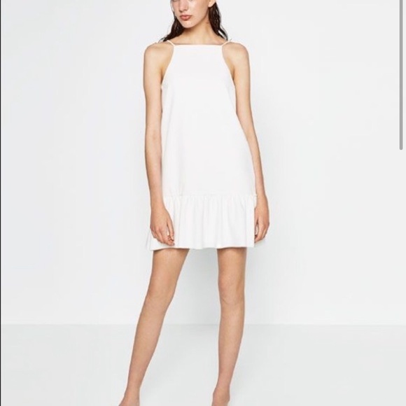 NWT Zara Halter Neck Mini Dress - Picture 1 of 7